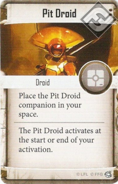 Pit Droid supply