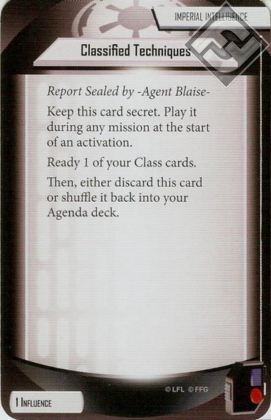 Classified Techniques