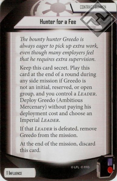 Hunter for a Fee