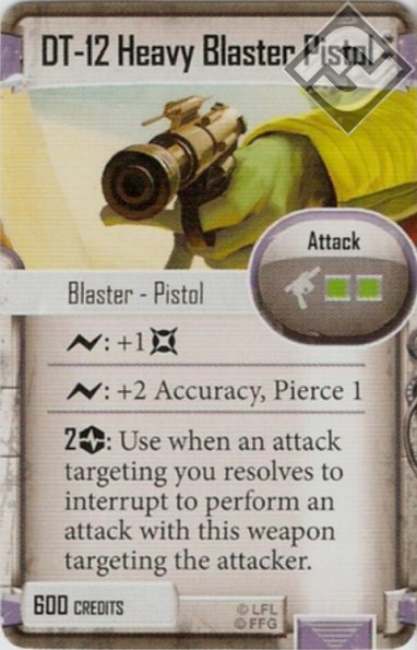 DT-12 Heavy Blaster Pistol
