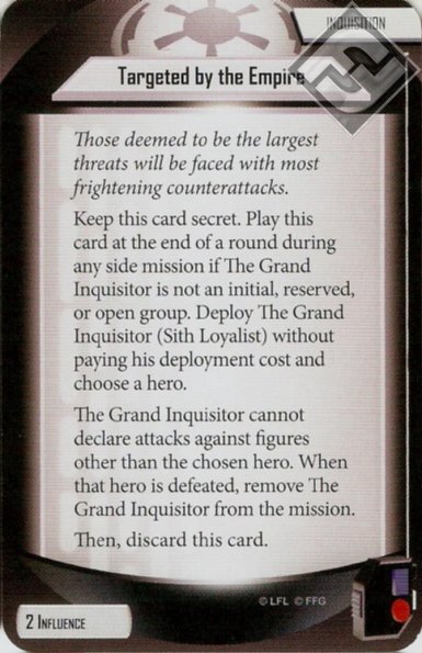 Targeted by the Empire