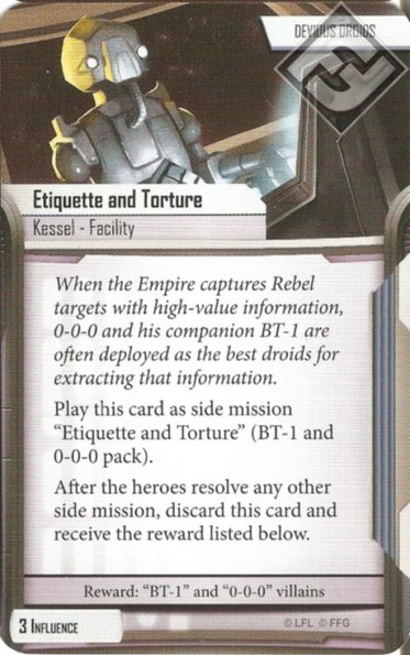 Etiquette and Torture