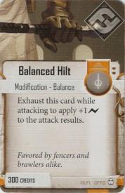 Balanced Hilt