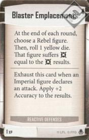 Blaster Emplacements